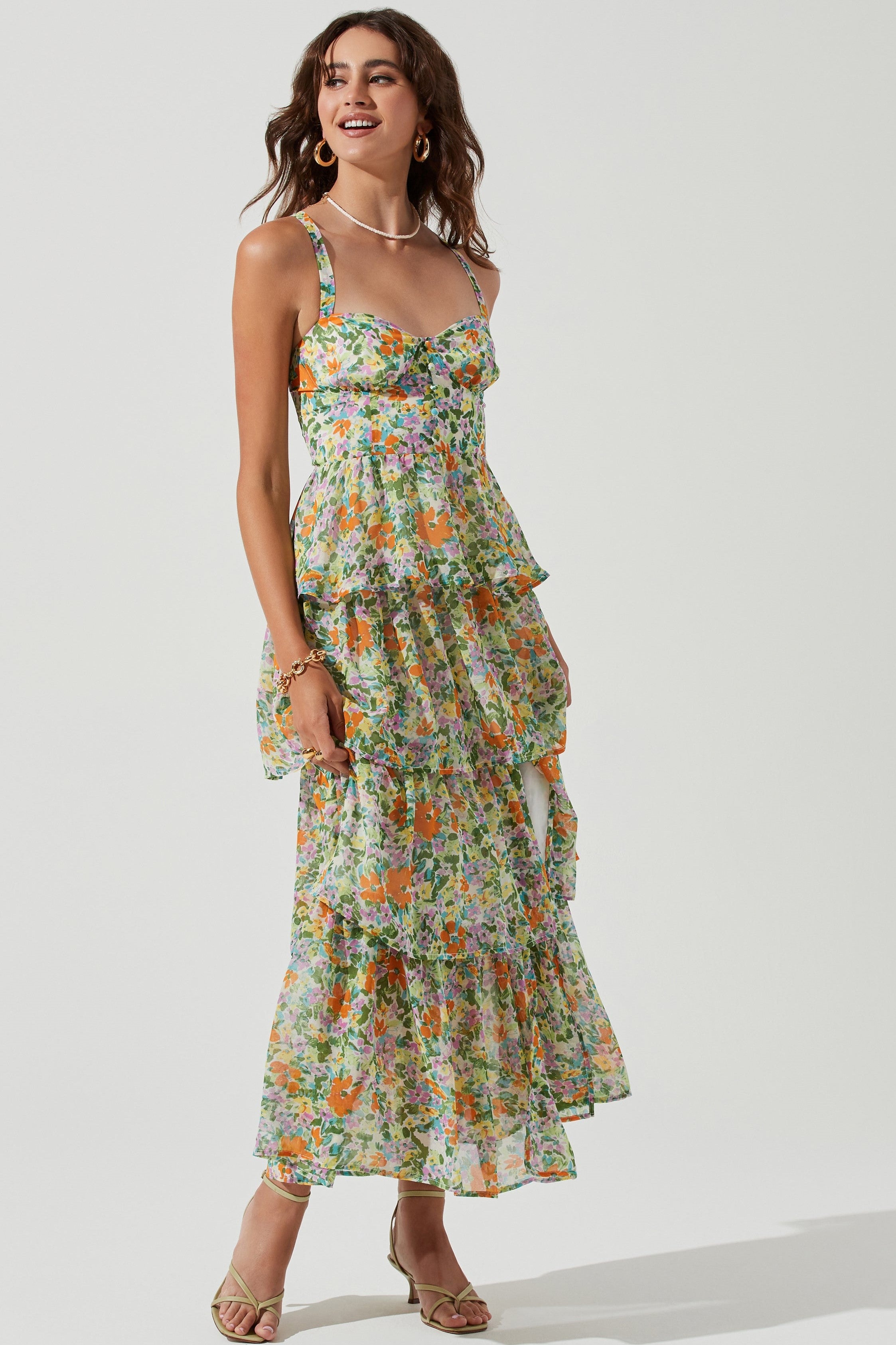 Tiered Maxi Dress