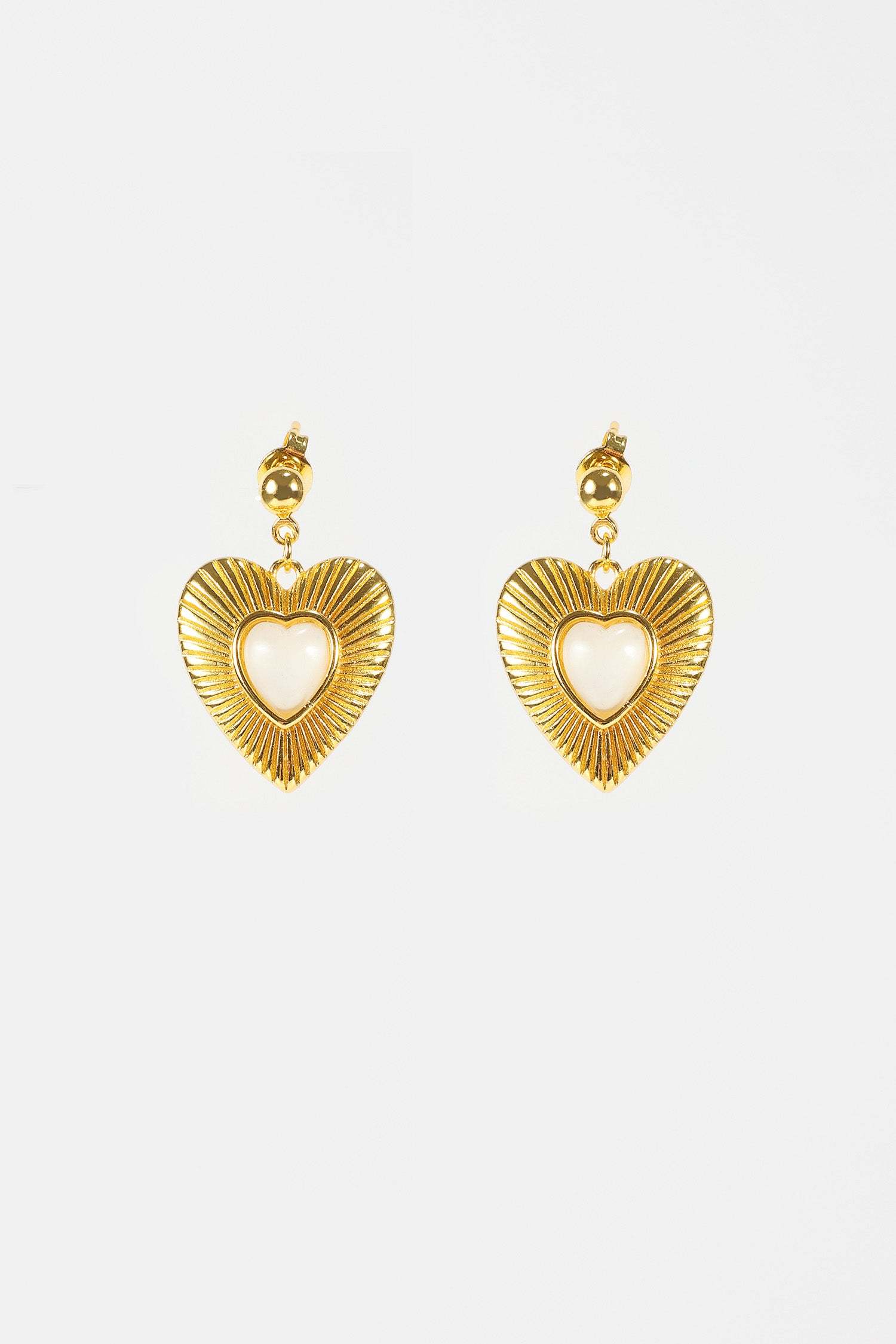 Stud Heart Shape Earrings