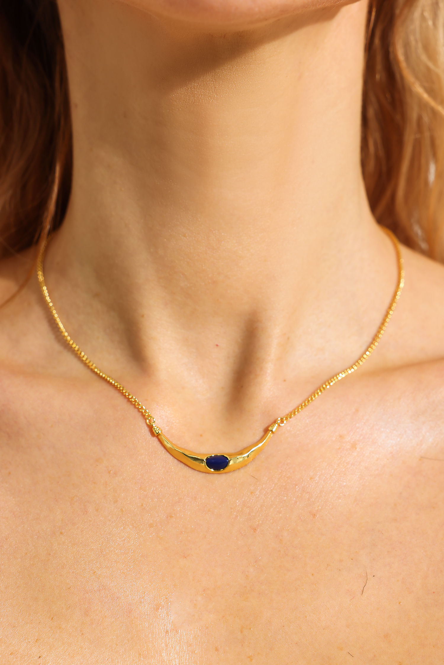 Crescent Shape Necklace