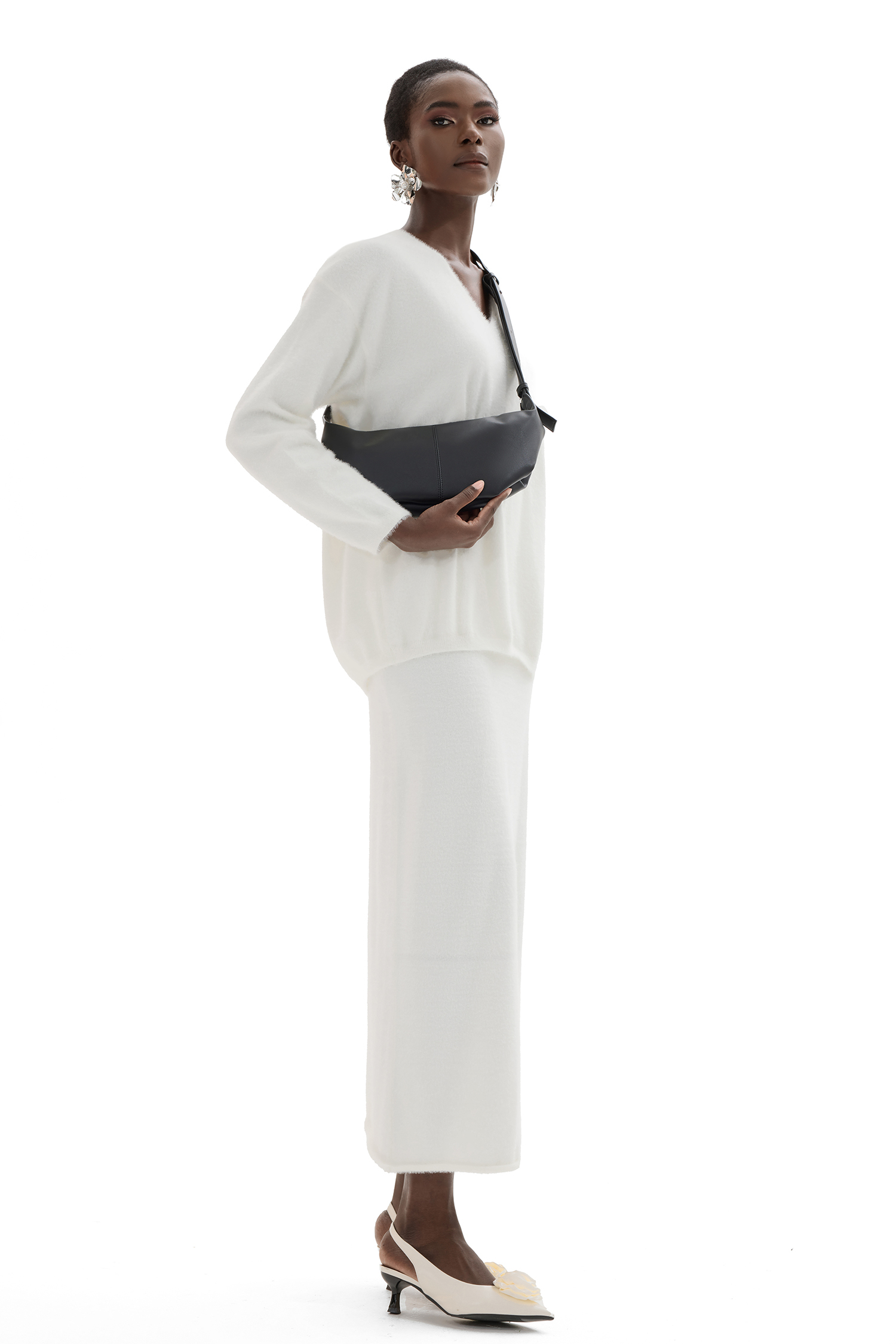 Faux PU Leather Tote Clutches