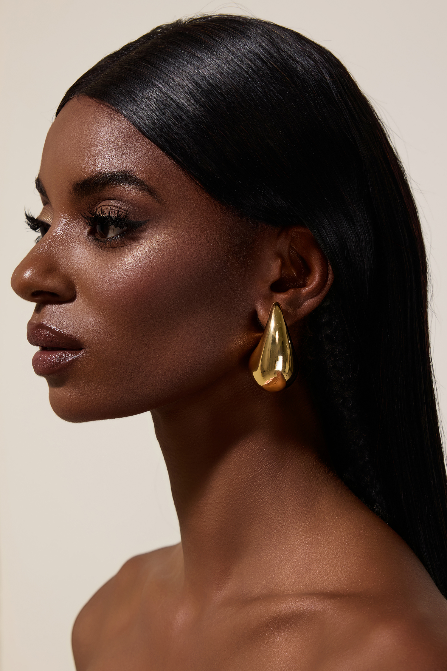 Vintage Drop Type Metal Earrings