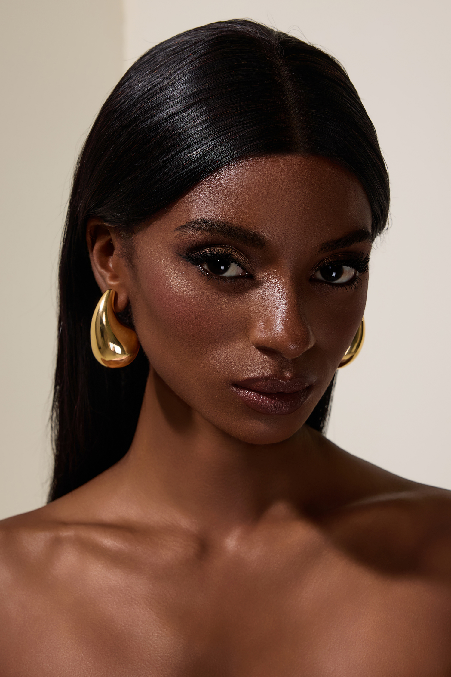 Vintage Drop Type Metal Earrings