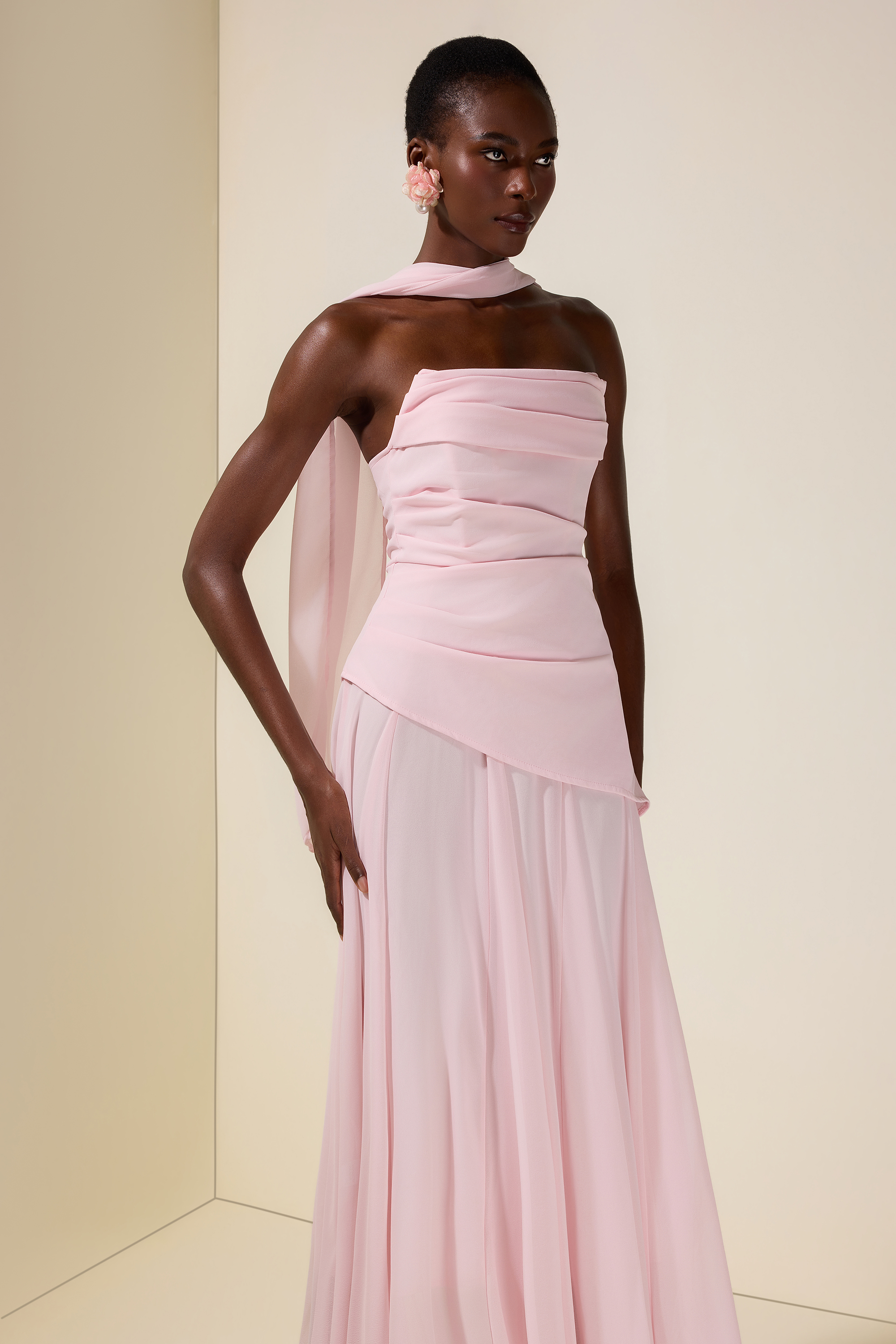 black cocktail maxi dress Chanci Maxi Dress - Black