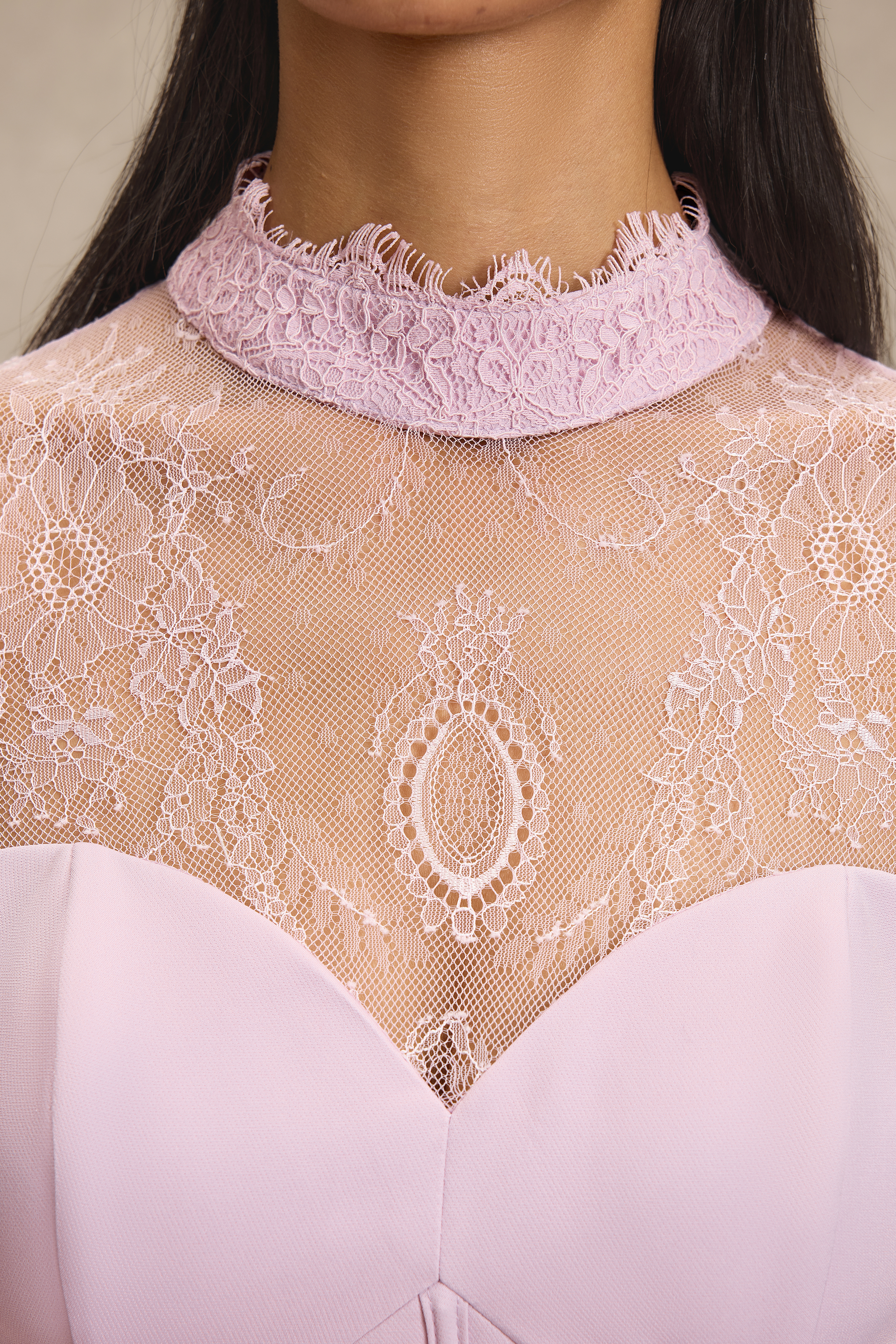 Lace Corset Top & Pleated High Waist Midi Skirt Set