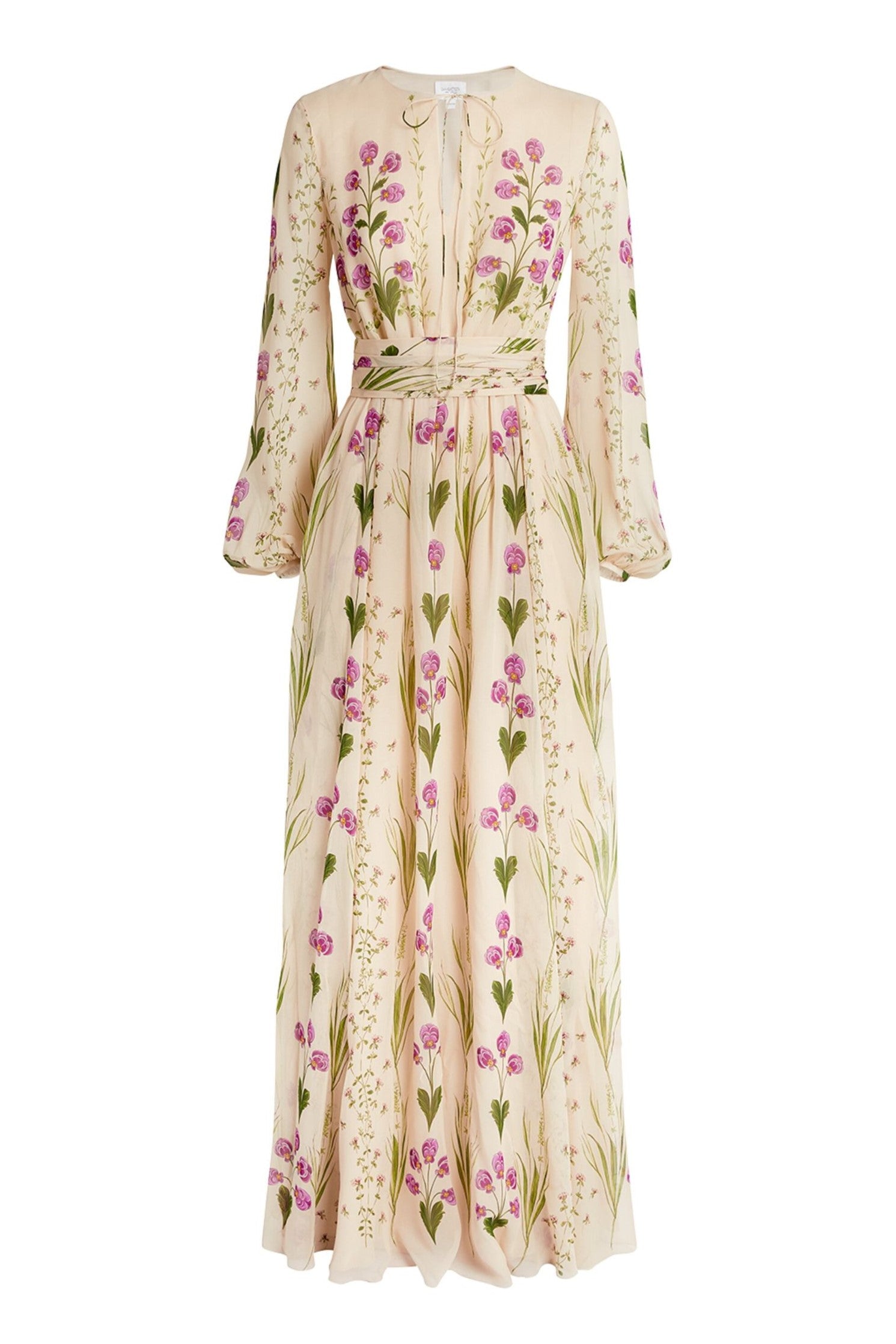 Floral Print Long Sleeve Maxi Dress – JardinVue
