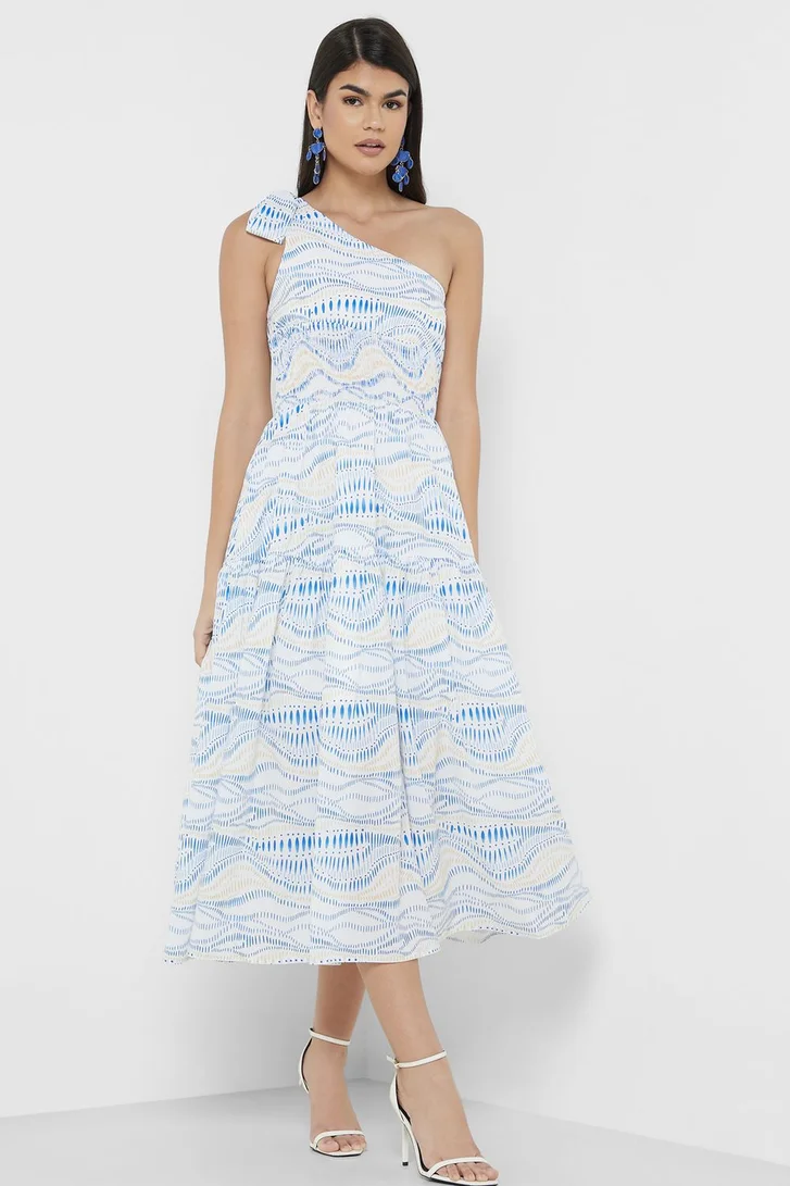 Floral Sleeveless Midi Dress
