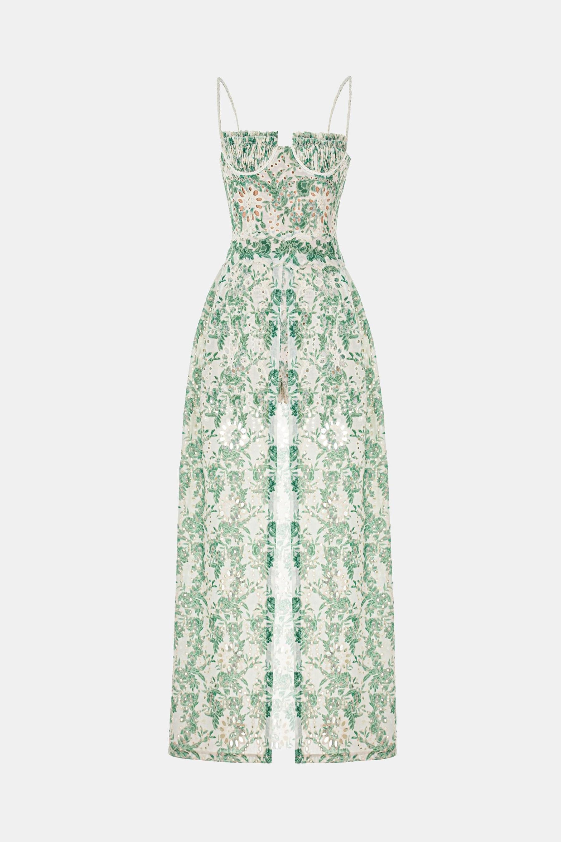 Lace Pleated Sleeveless Split Maxi Top & Mid Waist Mini Pants Set