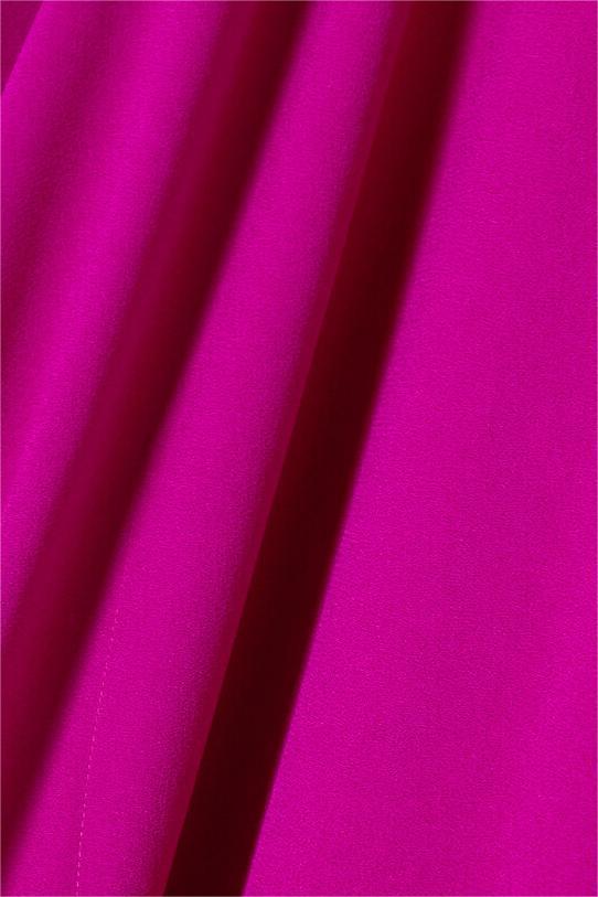 Satin Tassel High Neck Midi Dress