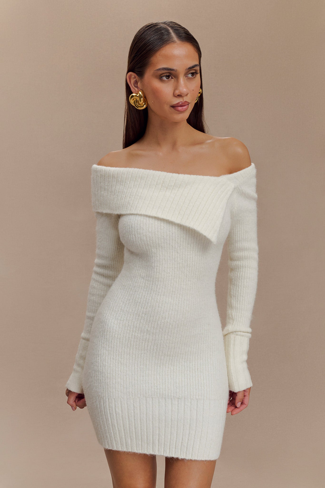 新品 VALLAN Tag-Sleeve U-Neck Mini Long Amazon.com: Women's Square Neck Cutout Long Sleeve Bodycon