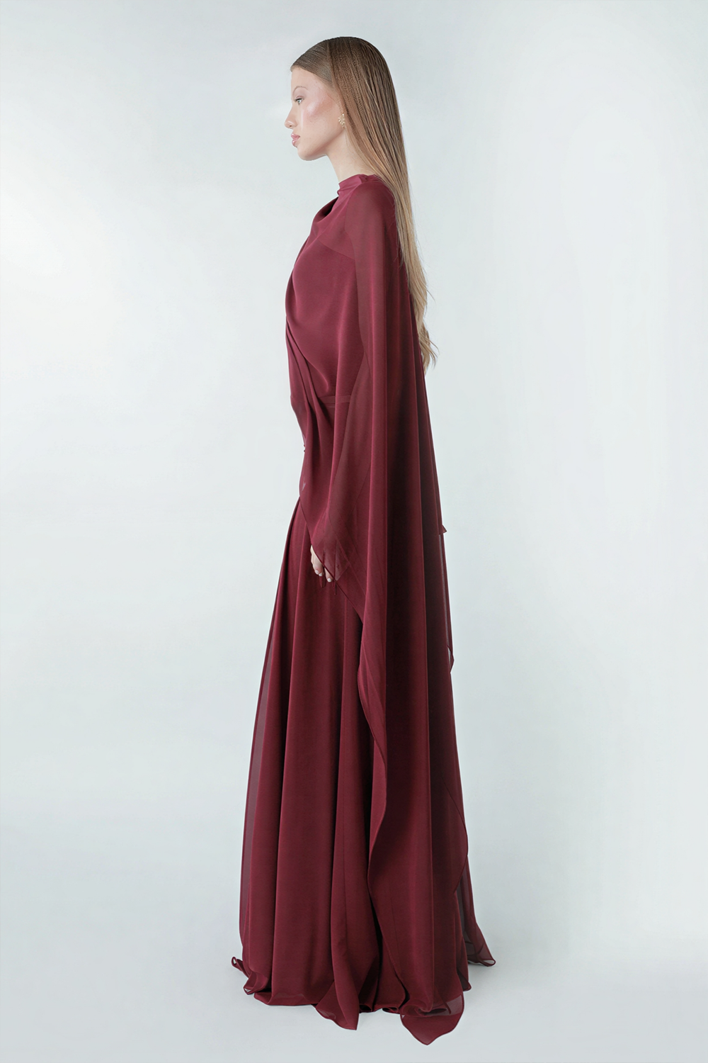 One Shoulder Top & Maxi Skirt Set