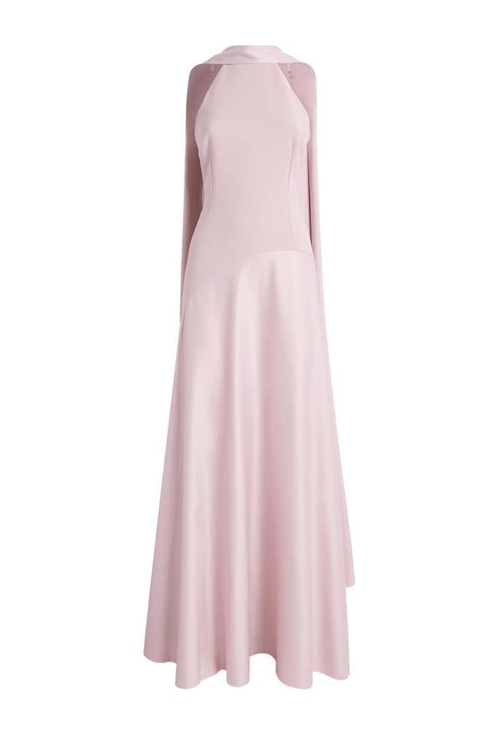 Halter Neck Sleeveless Midi Dress