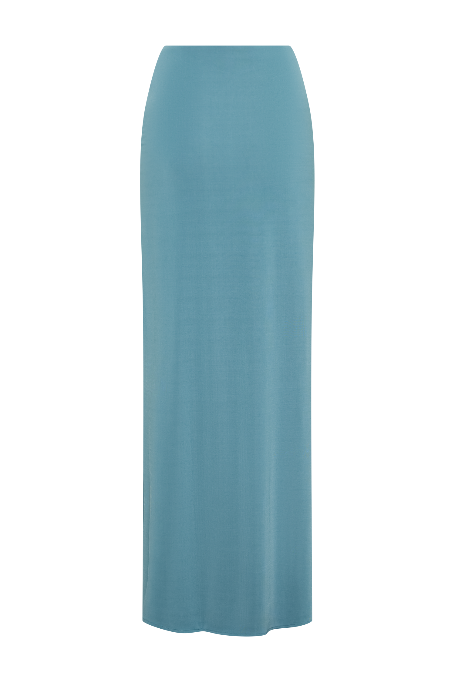 Gathering Sleeveless Top & Metal Decorations Maxi Skirt Set