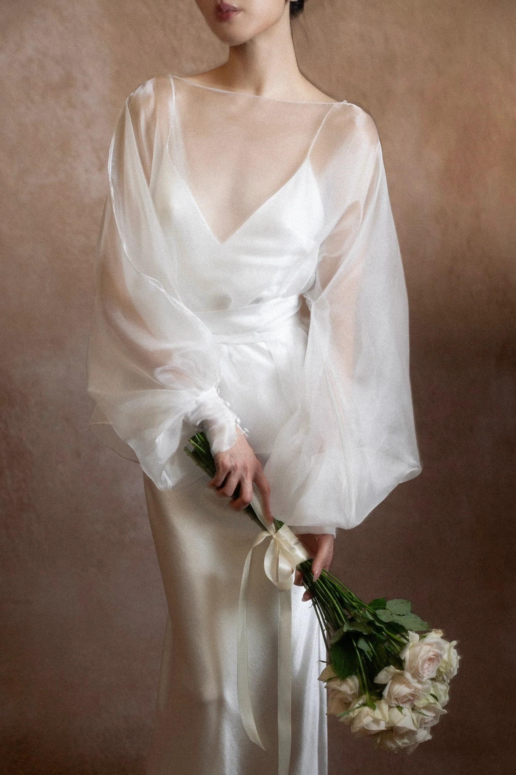 Boat Neck Lantern Sleeve Maxi Dress With Belt
