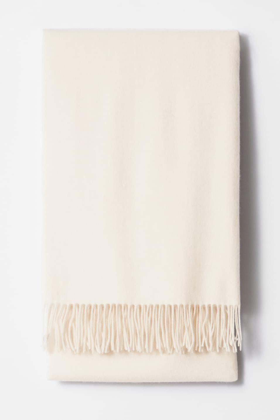 Knit Solid Long Plush Scarf