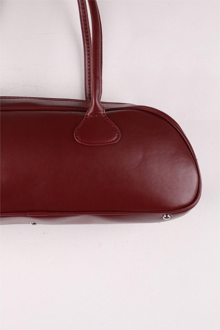 Solid Faux Leather Tote Clutches