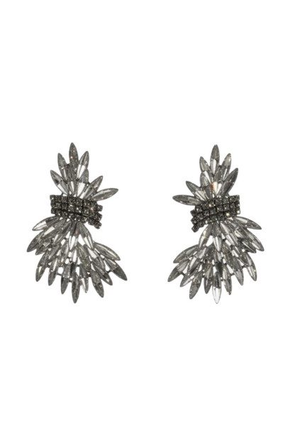 Faux Diamond Irregular Shape Stud Earrings