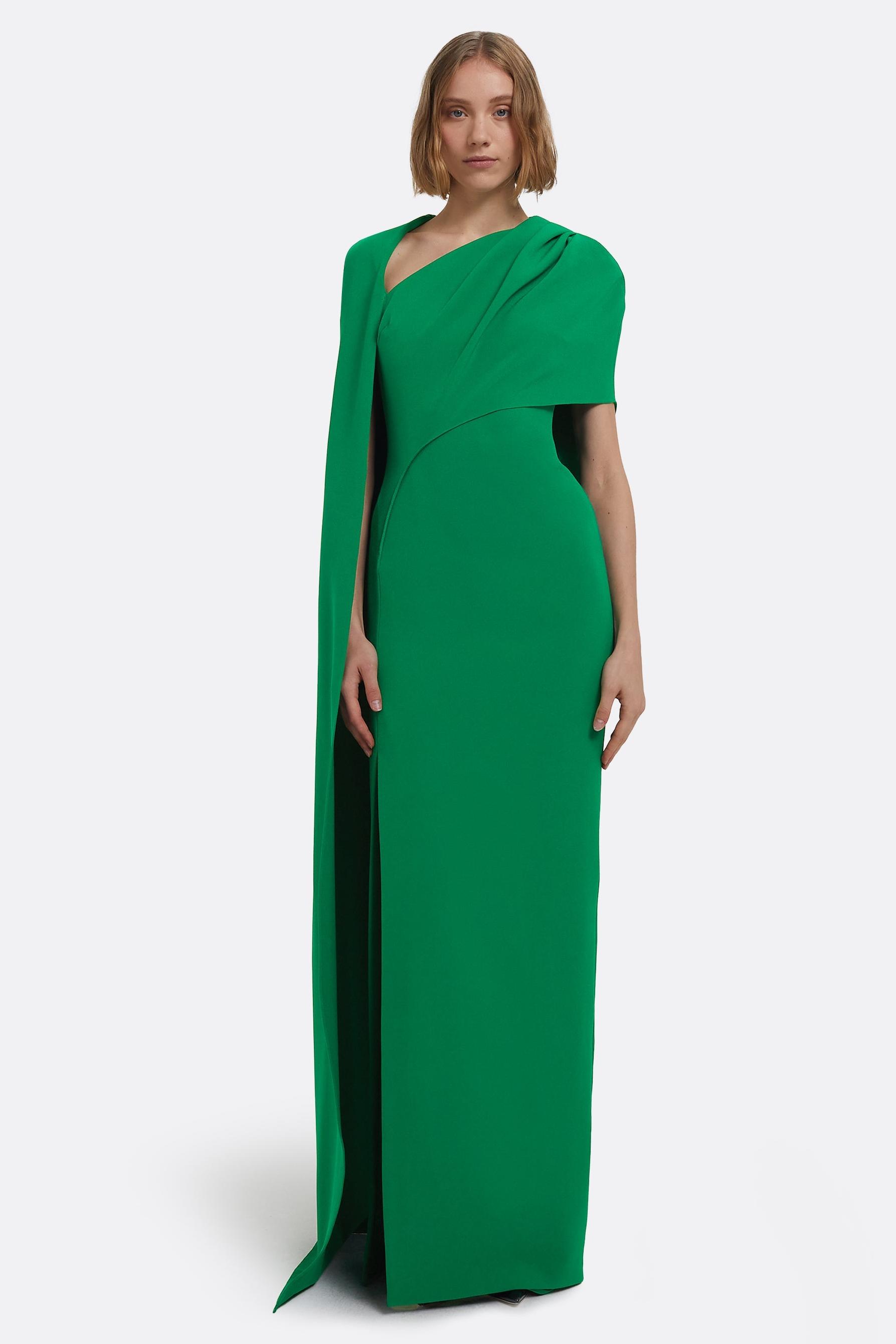 【送料&関税込】J.W. Anderson Asymmetric Mint Green Dress JW Anderson Braided Fringe Camisole Dress | LN-CC