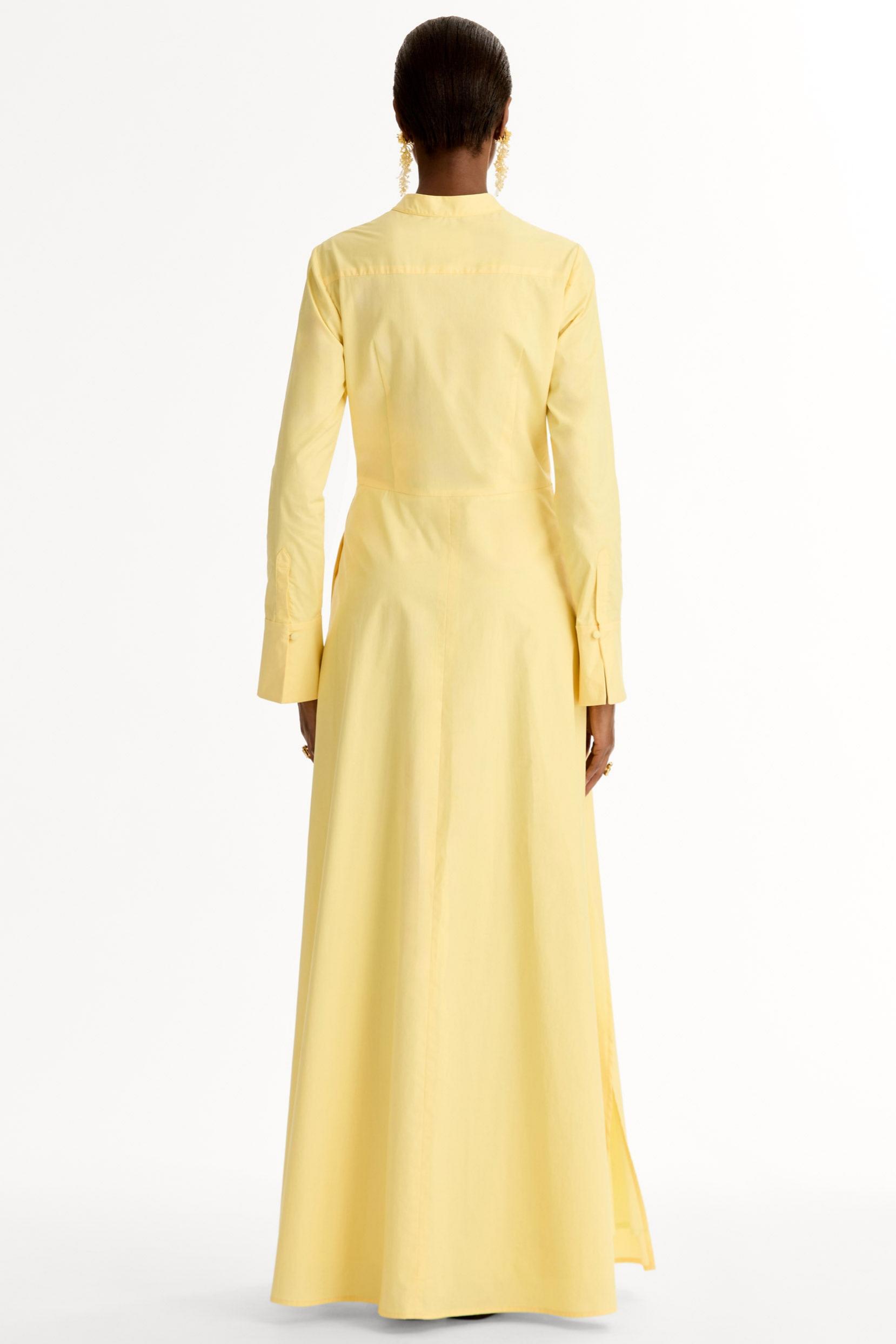 Floral Single Breasted Long Sleeve Maxi Dress