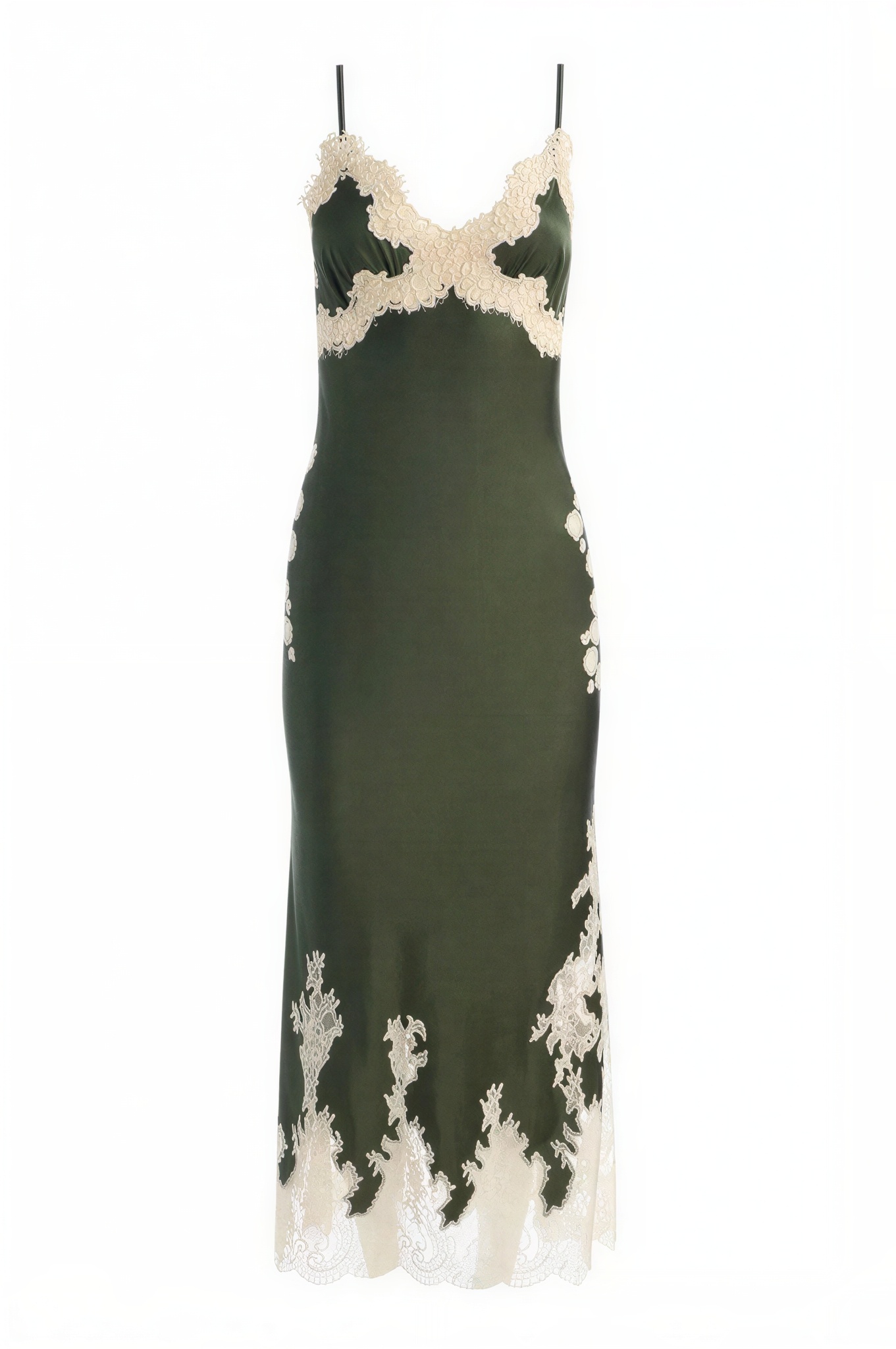 Lace Long Sleeve Jacket & Slip Midi Dress Set