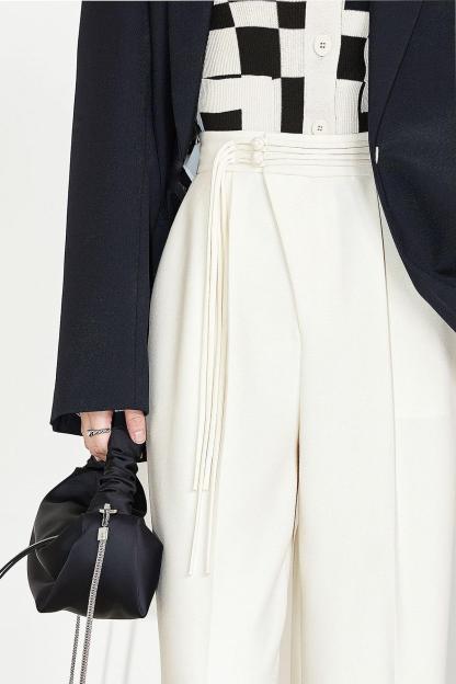 High Waist Solid Pants