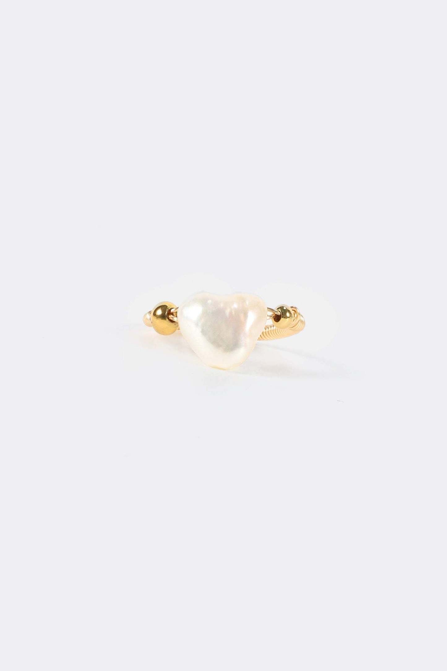 Natural Pearl Beaded Ring