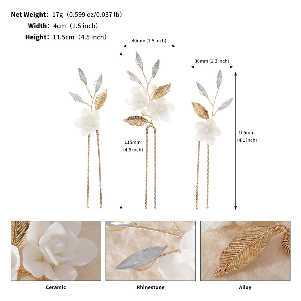 Bridal Tiara Crystal Pearl Plate Hair Comb