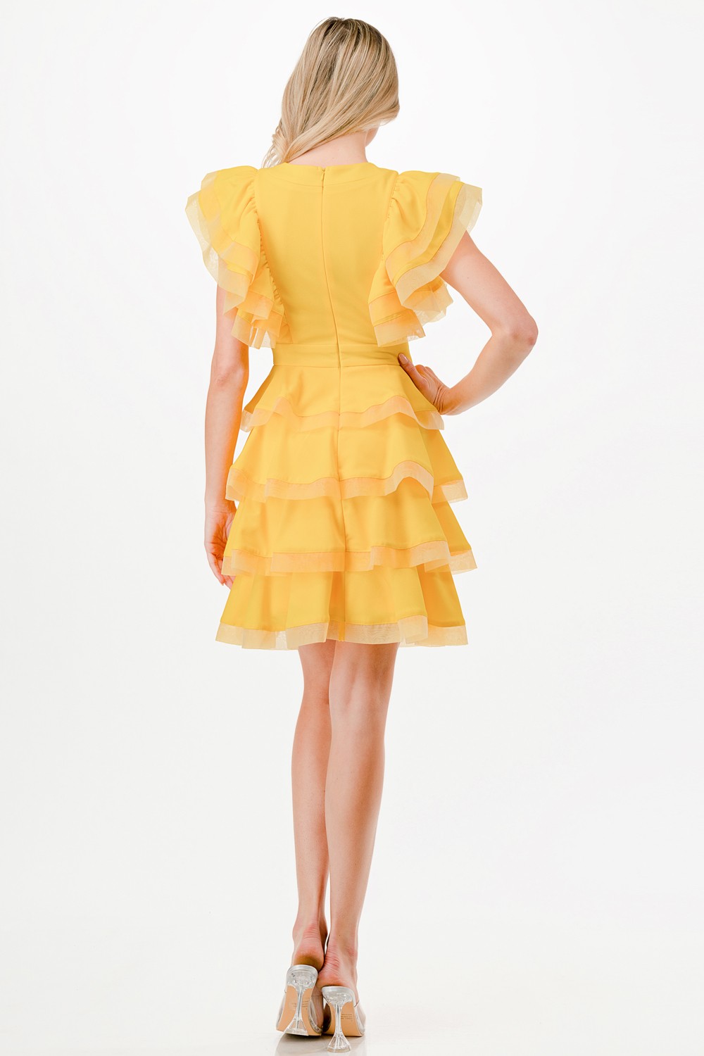 Tier Layers Short Dress