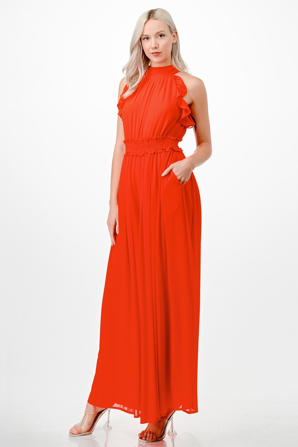 Halter Neck Jumpsuit