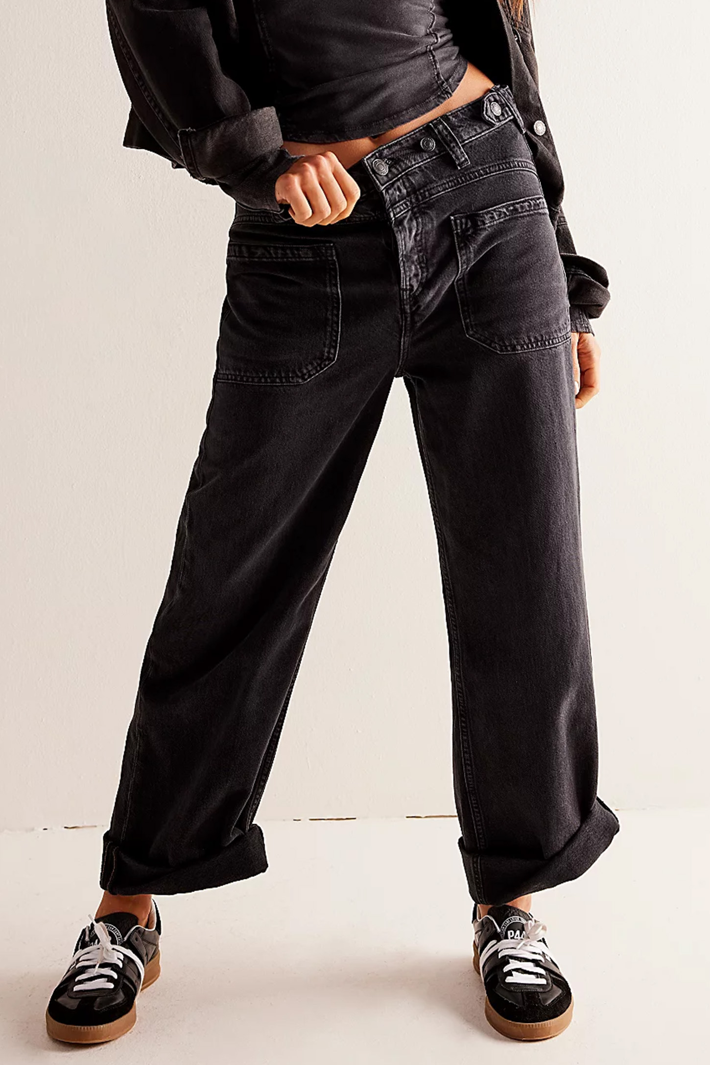 Summer Palmer Cuffed Jeans(BUY 2 FREE SHIPPING)