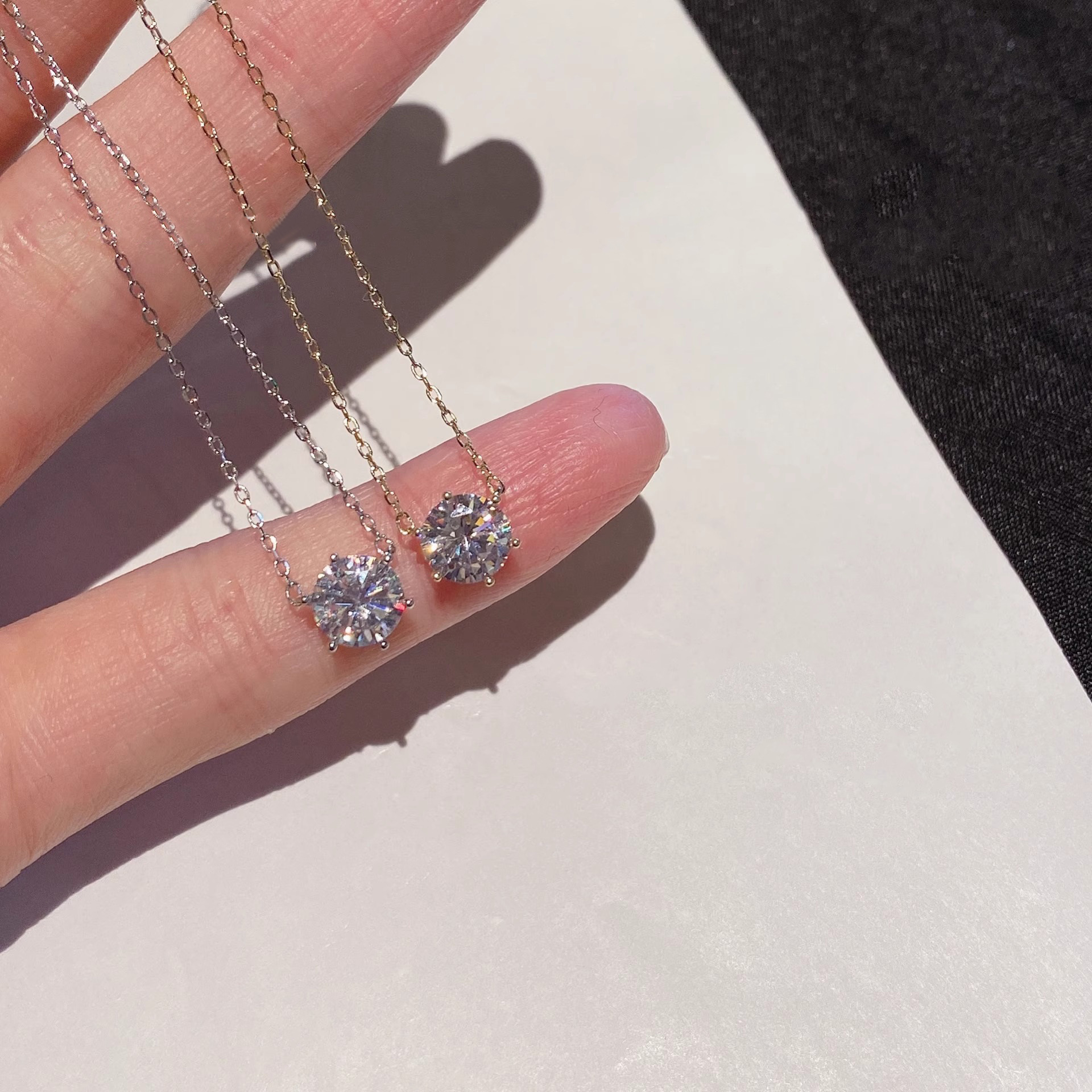 Shine Bright: The Solitaire Necklace That Captivates