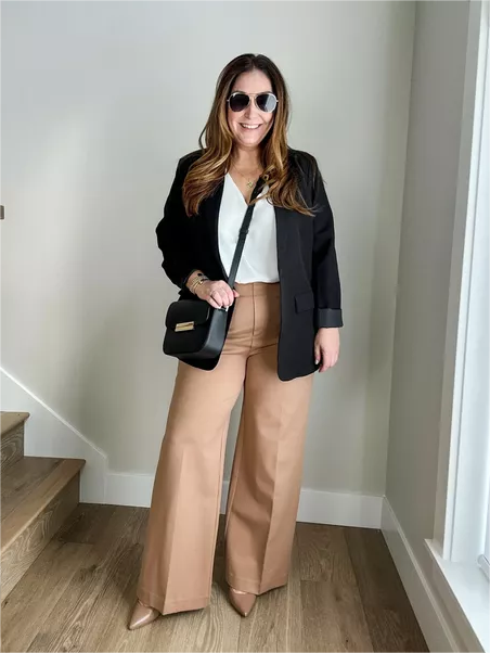 BUTTON WIDE LEG PANT(BUY 2 FREE SHIPPING)