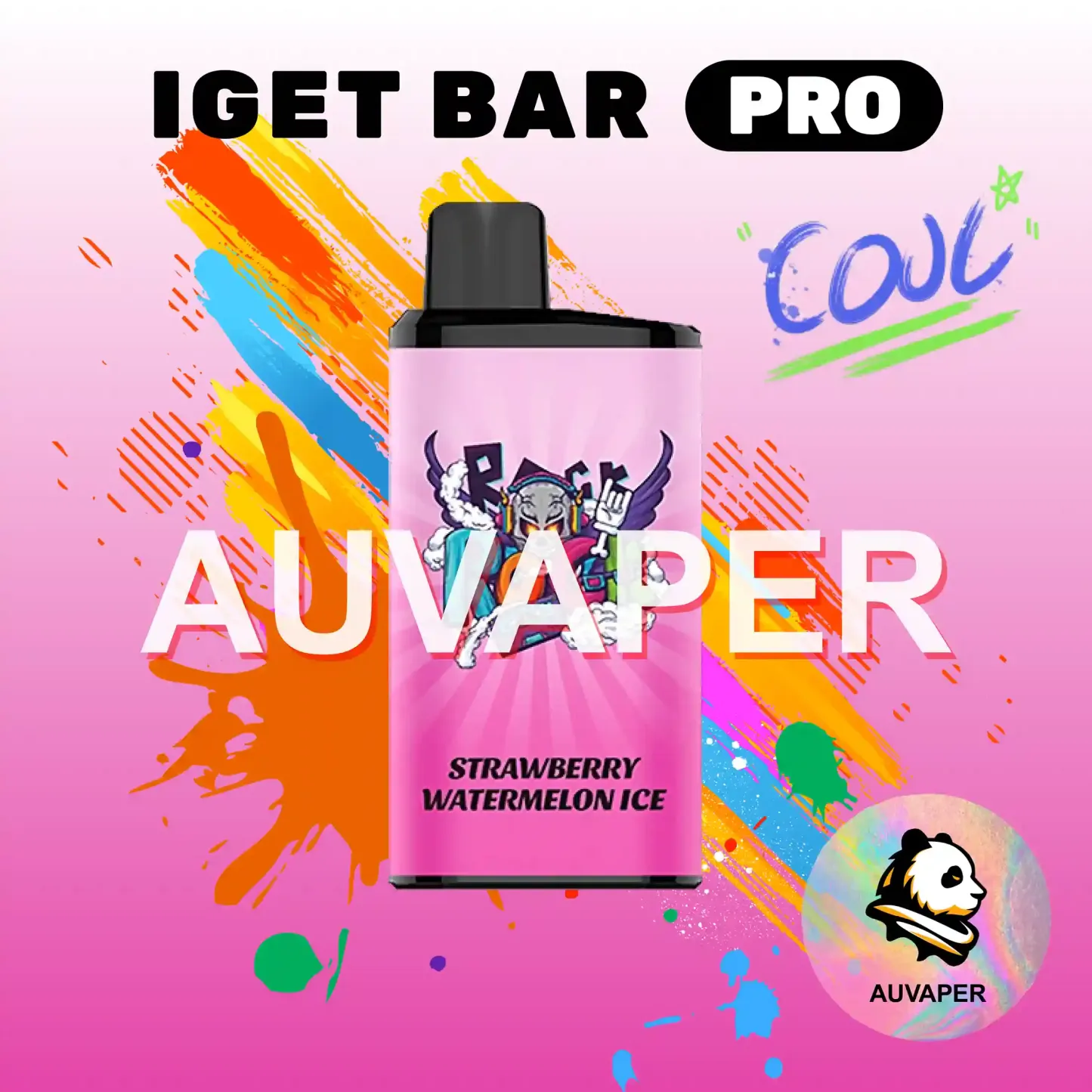 Strawberry Watermelon Ice Iget Bar Pro-AUVAPER