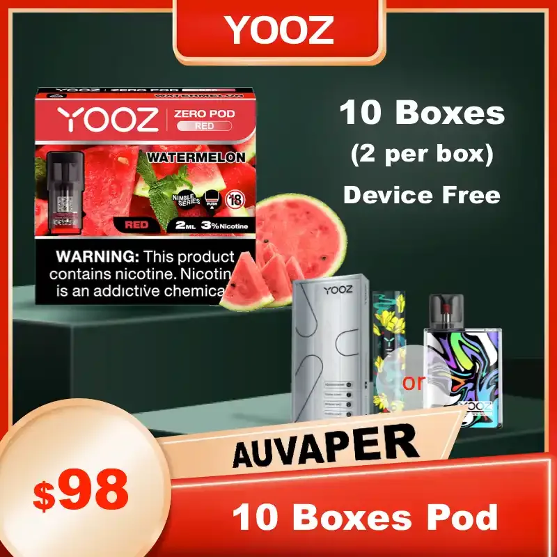 ZERO POD 10 Boxes(2per box)-AUVAPER
