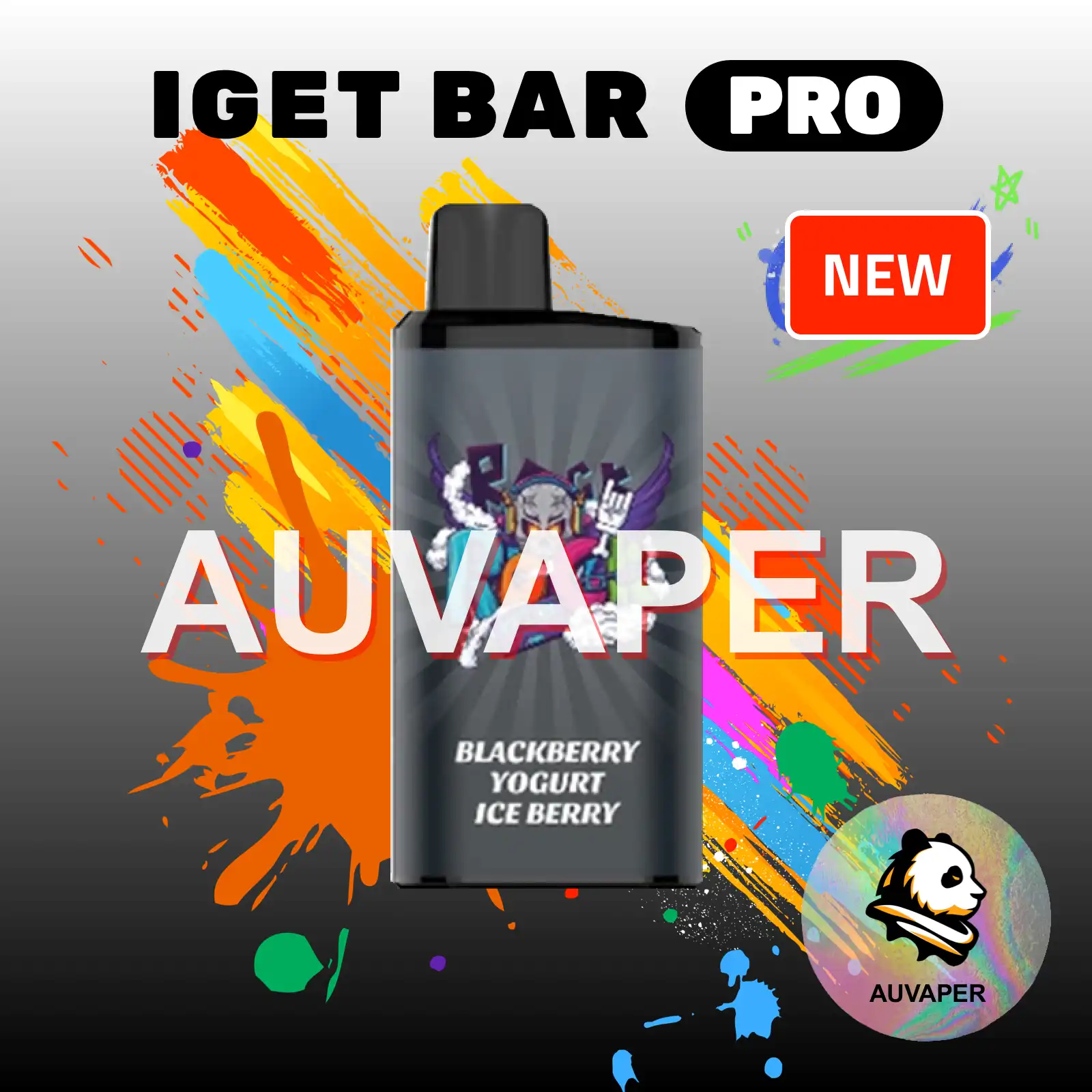 Blackberry yogurt ice berry Iget Bar Pro