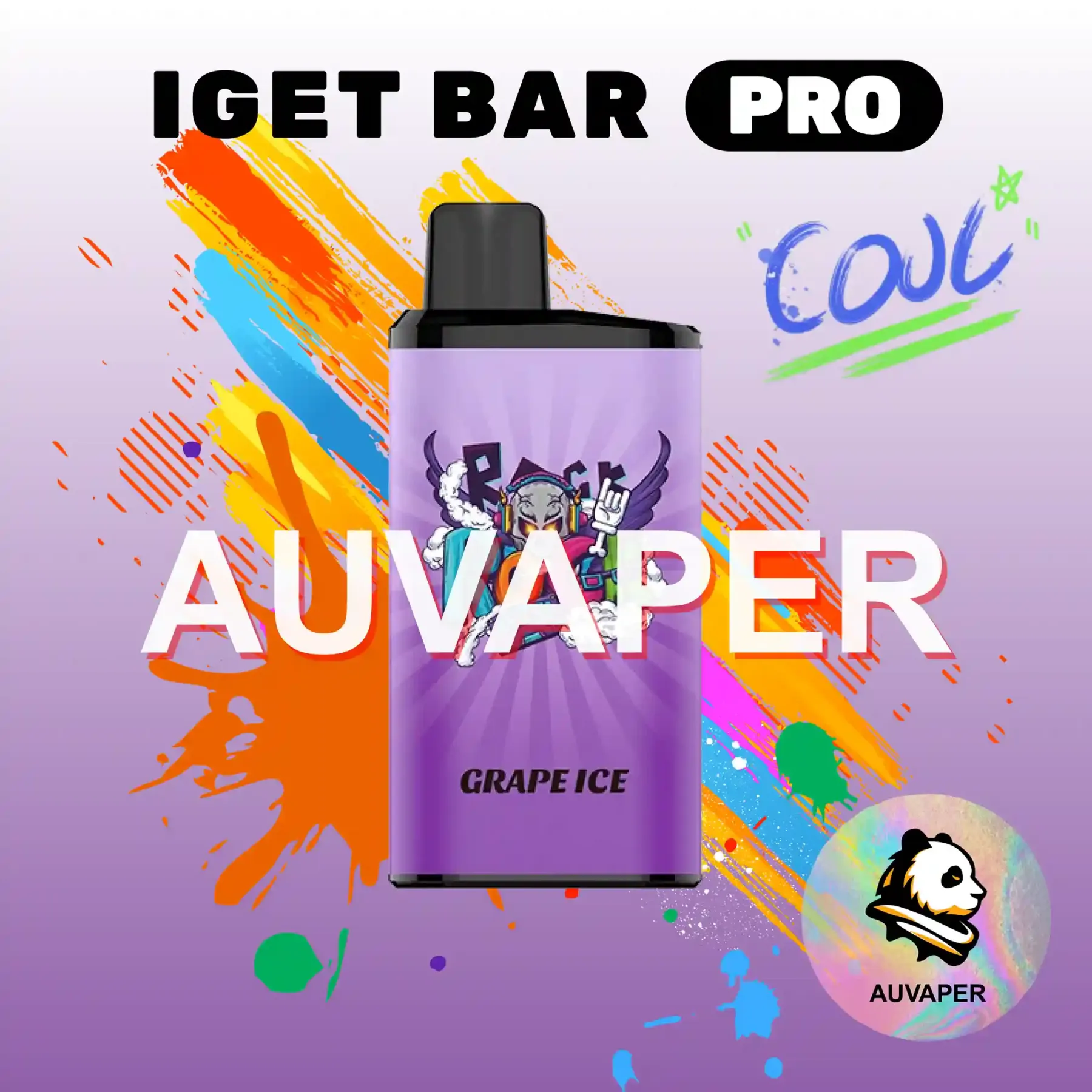 Grape Ice Iget Bar Pro-AUVAPER