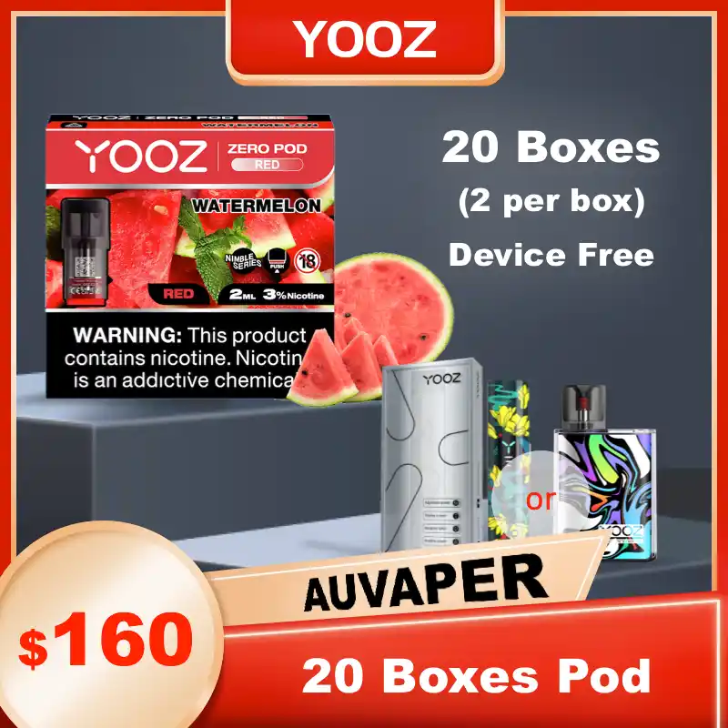 ZERO POD 20 Boxes(2per box)-AUVAPER