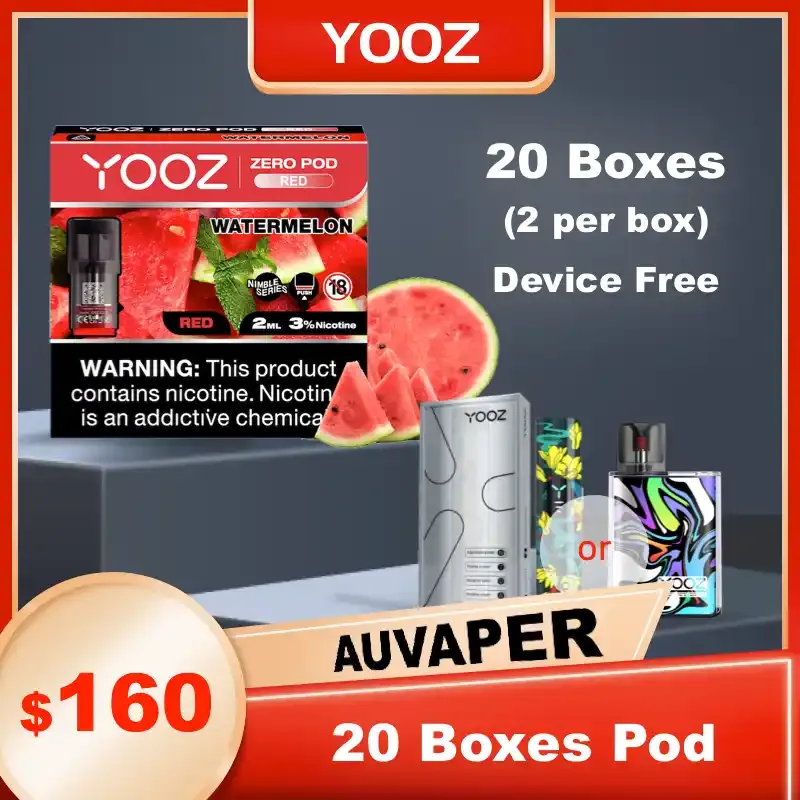 ZERO POD 20 Boxes(2per box)-AUVAPER