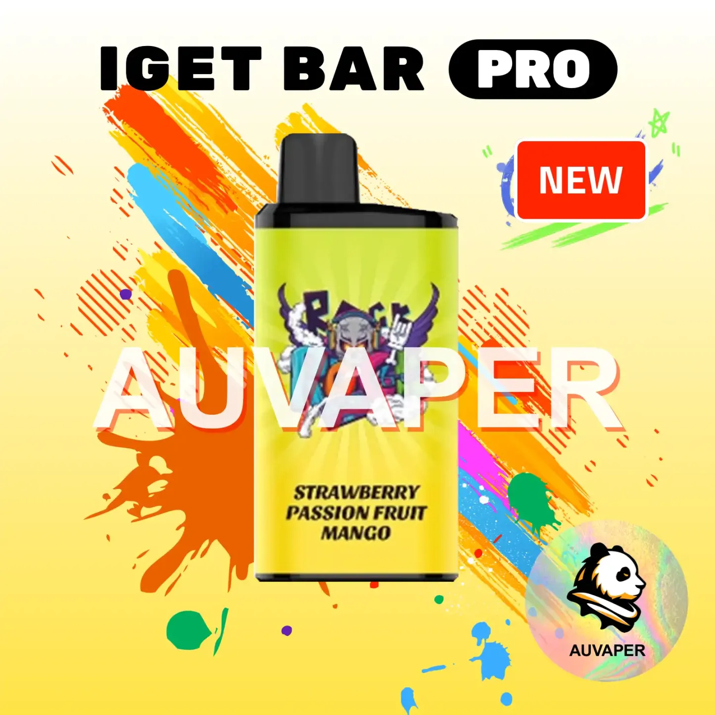 Strawberry Passion Fruit Mango Iget Bar Pro