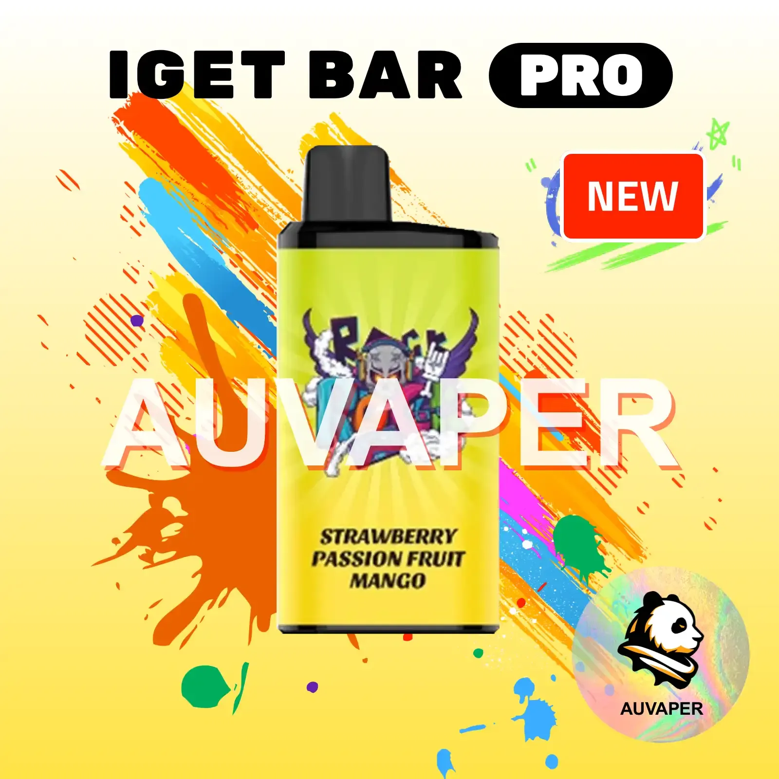 Strawberry Passion Fruit Mango Iget Bar Pro