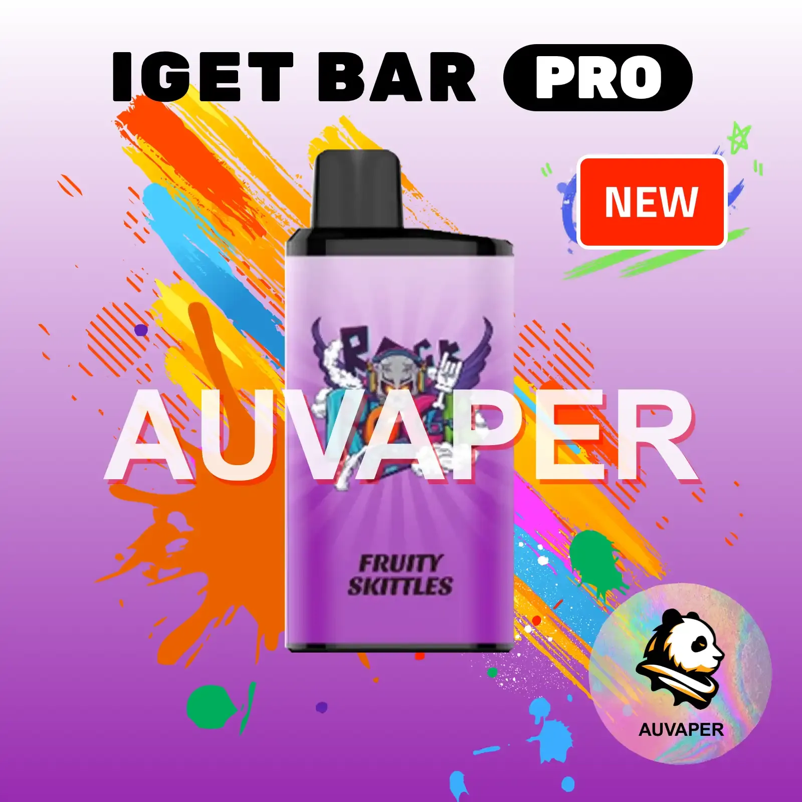 Fruity Skittles Iget Bar Pro