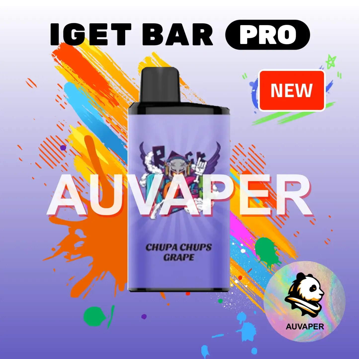 Chuap Chups Grape Iget Bar Pro