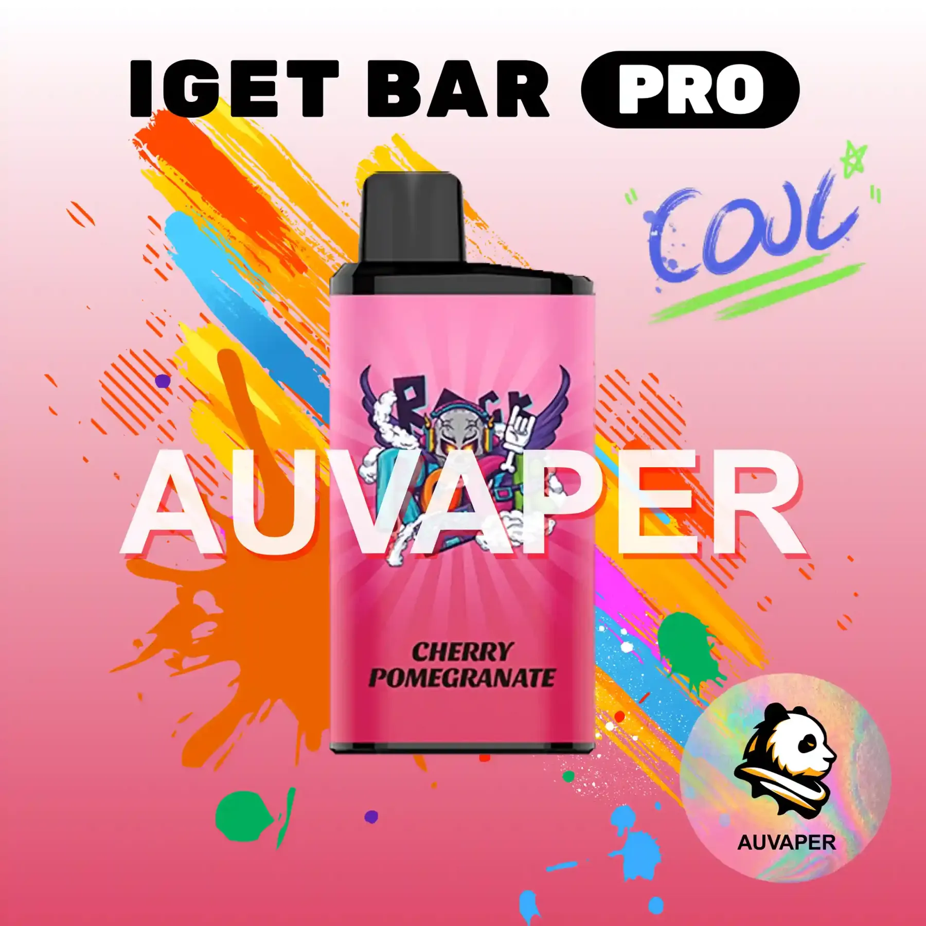Cherry Pomegranate Iget Bar Pro-AUVAPER