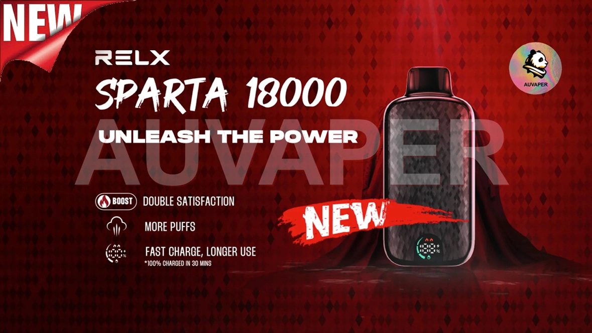 {"default":"Relx SPARTA 18000 UNLEASH THE POWER"}