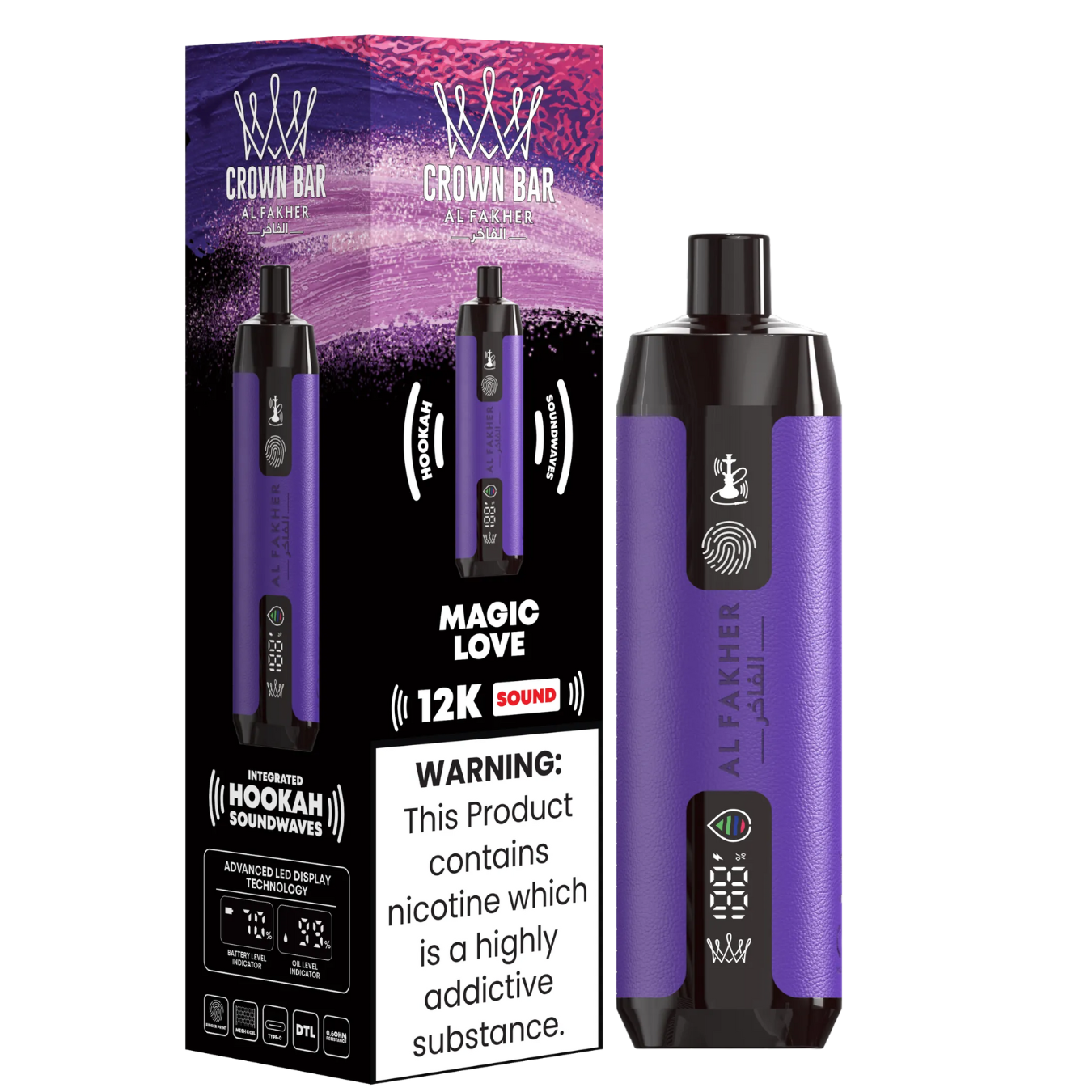 AL Fakher Crown Bar 12000 professional review