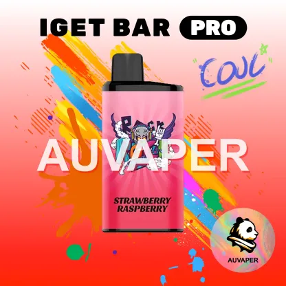 Strawberry Raspberry Iget Bar Pro-AUVAPER