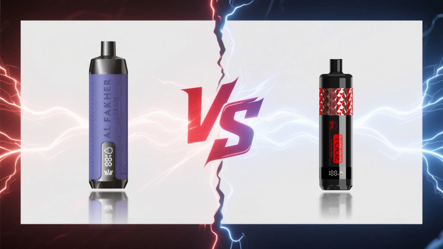 Shisha Vape Review: AL Fakher Crown Bar vs Yooz 14000