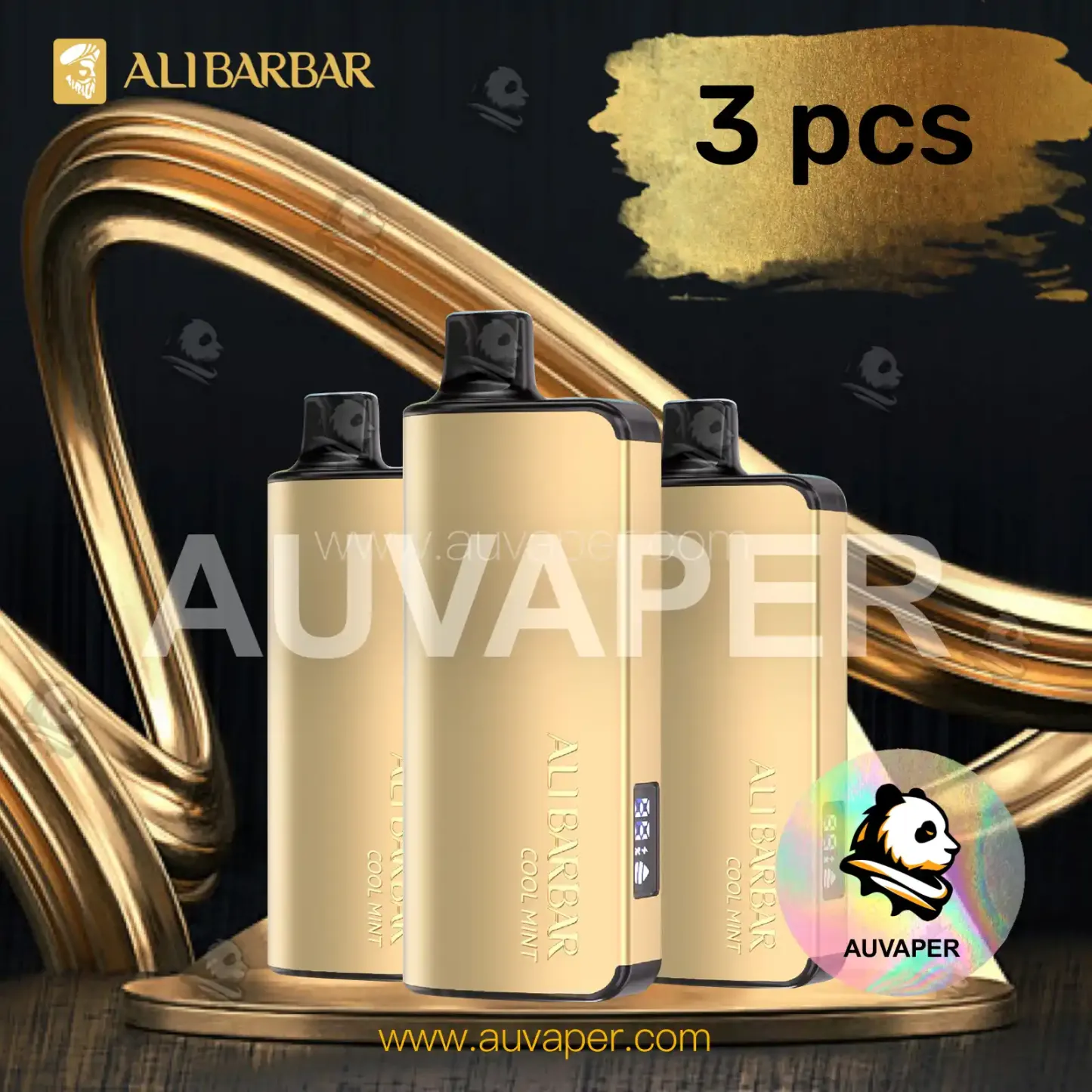 Alibarbar Ingot 3pcs-AUVAPER