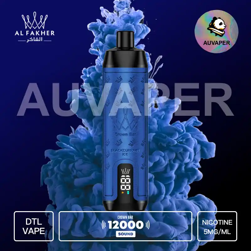 Blackcurrant Ice AL FAKHER Crown Bar-AUVAPER