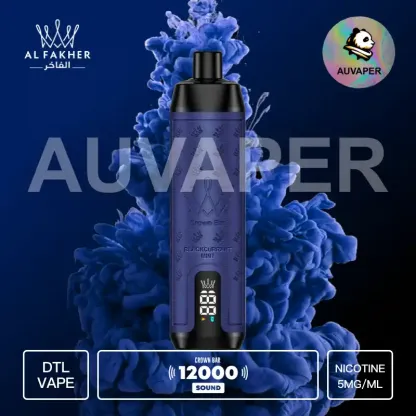 Blackcurrant Mint AL FAKHER Crown Bar-AUVAPER