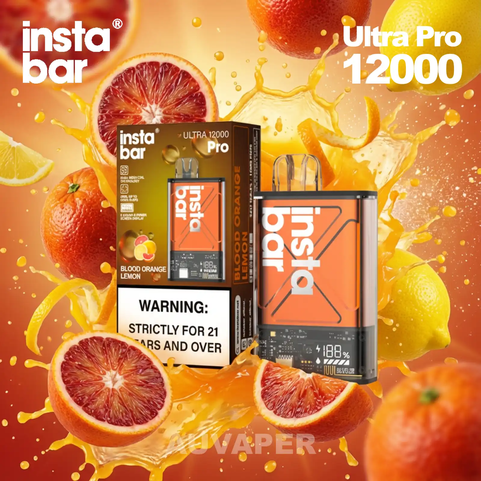 Blood Orange Lemon InstaBar Ultra Pro